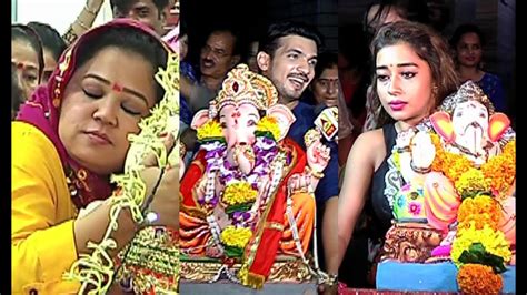 Tv Actors Actresses Ganpati Celebrations 2017 Youtube