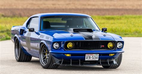 Im Feeling Blue Ringbrothers Latest 1969 Ford Mustang Mach 1