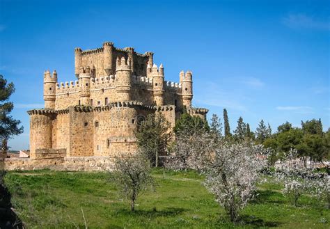 Guadamur Castle Toledo Castilla La Mancha Spain Stock Photo Image