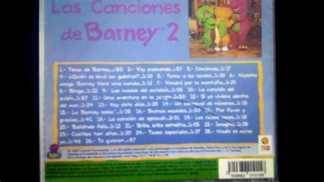 Barney Una Aventura En La Jungla Las Canciones De Barney 2 Youtube