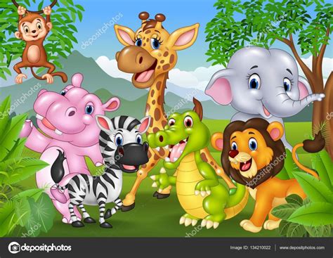 Dibujos Animados De Animales Dibujos Animados De Animales Salvajes