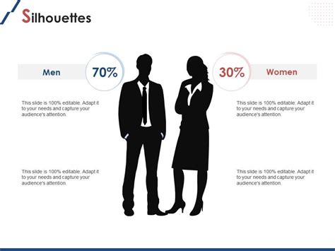 Silhouettes Men And Women Ppt Powerpoint Presentation File Design Ideas Powerpoint