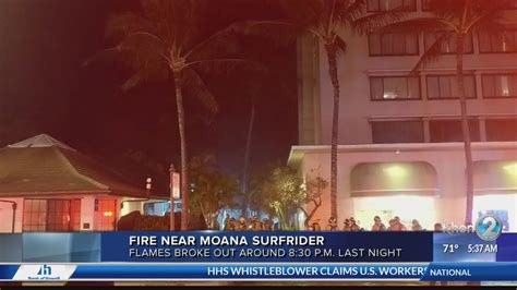 Investigation Continues Into What Caused A Fire In Waikiki Youtube