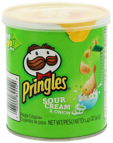 Pringles Grab And Go Small Sc And Onion 40g 12 Pack At Mighty Ape Nz