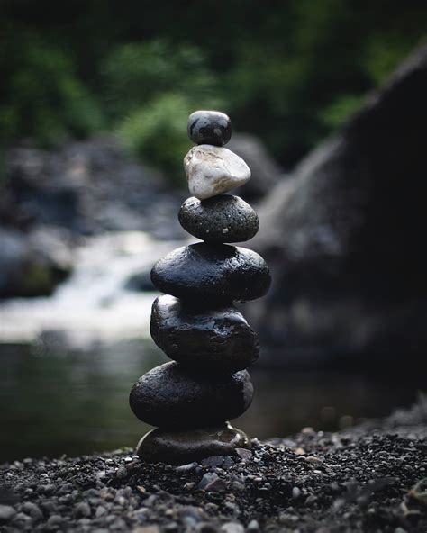 Stones Balance Meditation Pacification Pebbles Hd Phone Wallpaper