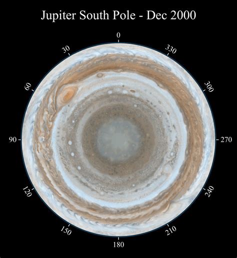 Mapas De Júpiter Com Imagens Feitas Pela Sonda Cassini Mestre Jedi