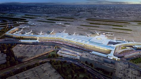 John F Kennedy International Airports New Terminal New York USA