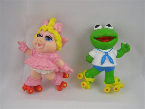 Muppet Babies Miss Piggy And Kermit 1986 By Pennycandyemporium2