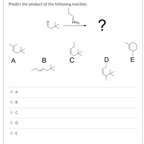 Solved Predict The Product Of The Following Reaction Pph3