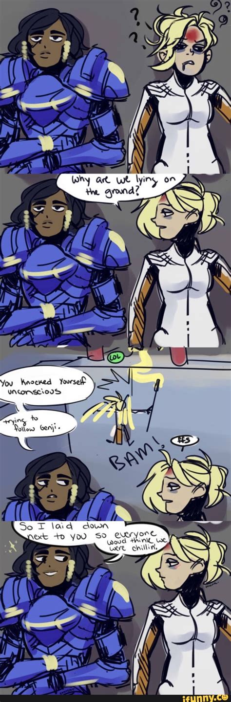 Pharmercy Pharah Mercy Cuteiguess Overwatch Comic Overwatch Memes