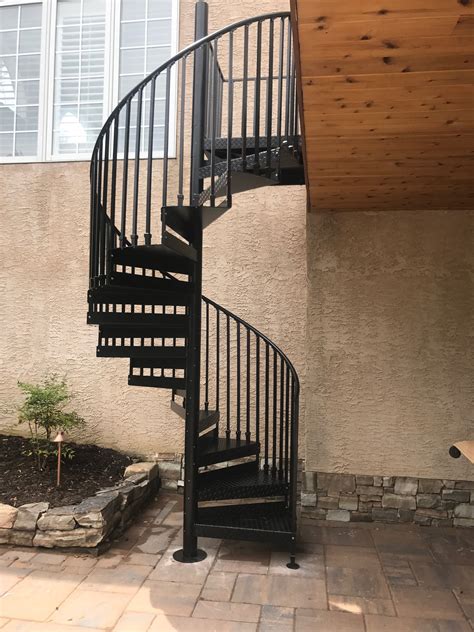 Gorgeous Diy Exterior Spiral Staircase References Stair Designs
