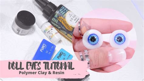 Making Doll Eyes Tutorial Polymer Clay And Resin Sculpture Bjd