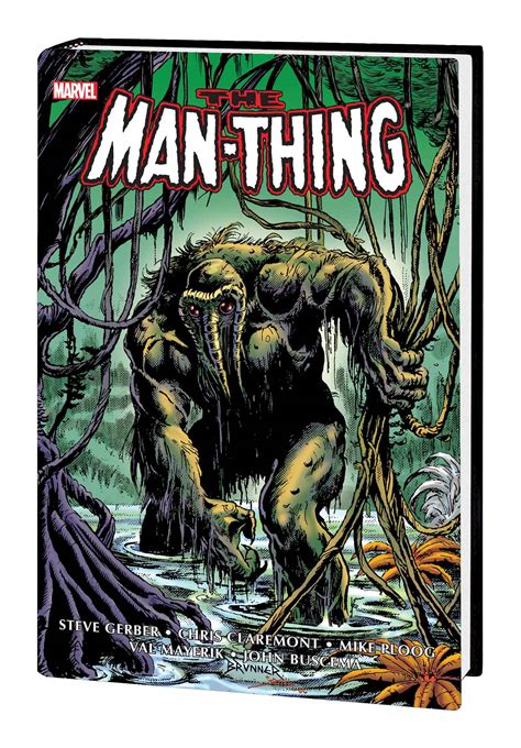 Man Thing Omnibus Brunner Cover Fresh Comics