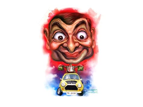 Download Mr Bean Rowan Atkinson Tv Show Hd Wallpaper