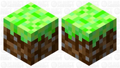 Grass Block Minecraft Mob Skin