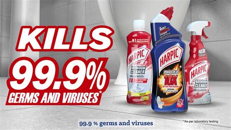 I'm telling you, the word almost can be quite the game changer in certain situations. Harpic Kills 99.9% Germs & Viruses in your Toilet ...