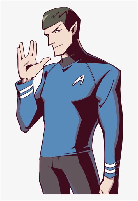Star Trek Art Spock And Captain Kirk By Woshibbdou Star Trek Art Png