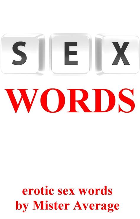 Sex Words Ebook Mister Average 9781301656837 Boeken