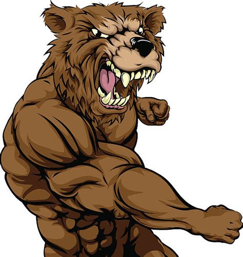 Bear Growling Cartoons Stock Photos Pictures And Royalty Free Images