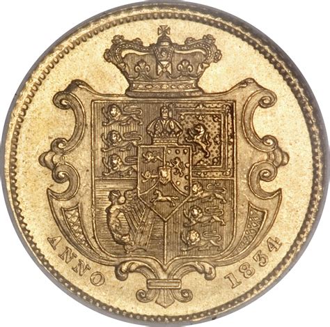 ½ Sovereign William Iv Small Type United Kingdom Numista