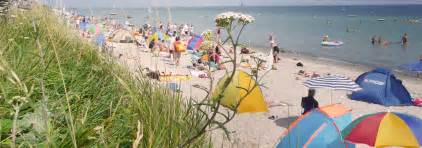 Strandbereich An Der Ostsee Rosenfelder Strand Ostee Camping