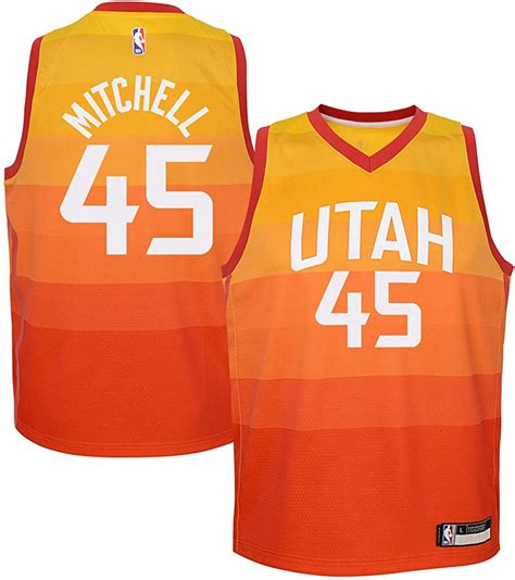 Utah Jazz Donovan Mitchell Jersey City Edition