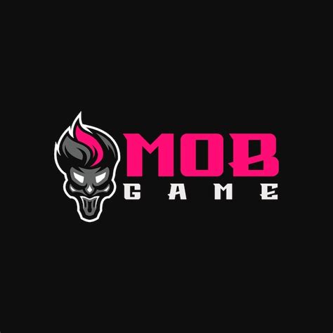 Premium Vector Mob Game Logo In Vector