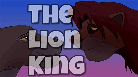 The Lion King Simba And Nala Speed Art 2014 Youtube