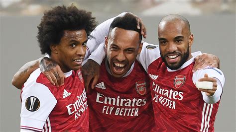 Qualifying round, play off, group stage. Arsenal, United and Rangers reach last 16 as Slavia oust ...