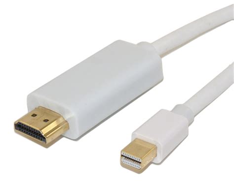 I bought a cheap mini displayport to hdmi adapter, but when i plug it into my screen, it displays no signal. My Cable Mart - 15ft Mini DisplayPort to HDMI Cable 32AWG ...