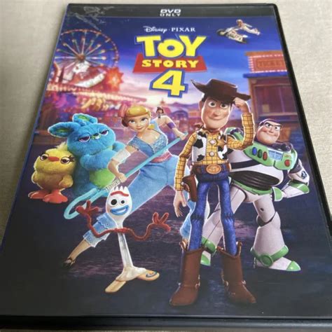 Toy Story 4 Dvd 2019 Disney Pixar Woody Buzz Lightyear Bonnie Forky
