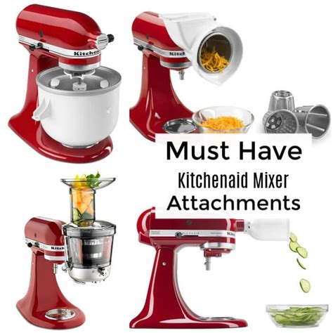 Kitchenaid Mixer Attachments The Best Kitchen Aid Accessories