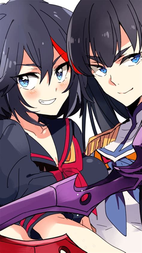 X Px P Free Download Kill La Kill Ryuko Matoi Satsuki Anime Girls Sister