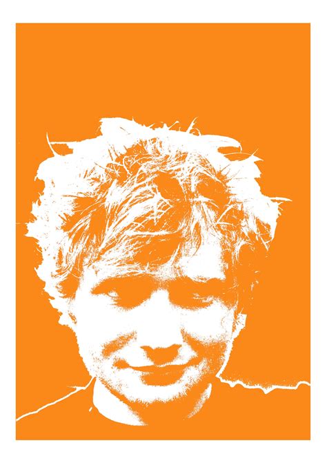 Ed Sheeran Poster Print A4a3 Music Art Pop Art Modern Etsy
