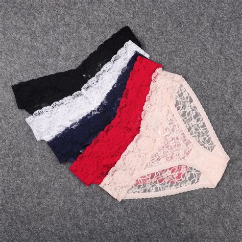 buy 5pcs lot sexy french cut panties lace underwear women brand quality briefs