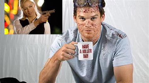 Dexter leads a double life. Dexter, saison 7 : L'ex agent Sarah Walker de Chuck ...
