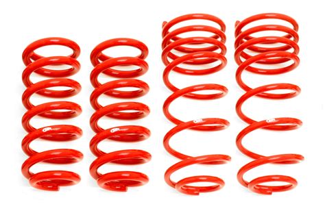 Bmr 93 02 F Body Lowering Spring Kit Set Of 4 Red Magg Performance