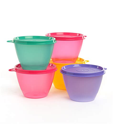 The official site for tupperware brands corporation (tup): Tupperware Bowled Over Set of 5 Pcs - 400 Ml Each by Tupperware Online - Airtight Storage ...