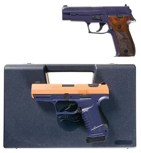 Two Semi Automatic Pistols A Sig P226 Sas Pistol