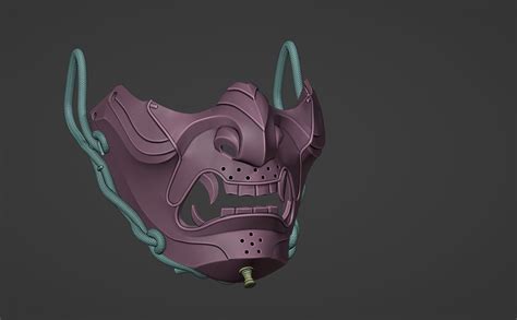 Mask From Ghost Of Tsushima 3d Model 3d Printable Cgtrader