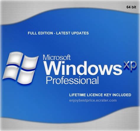 Microsoft Windows Xp Professional Edition 64 Bit Lifetime Full New Key