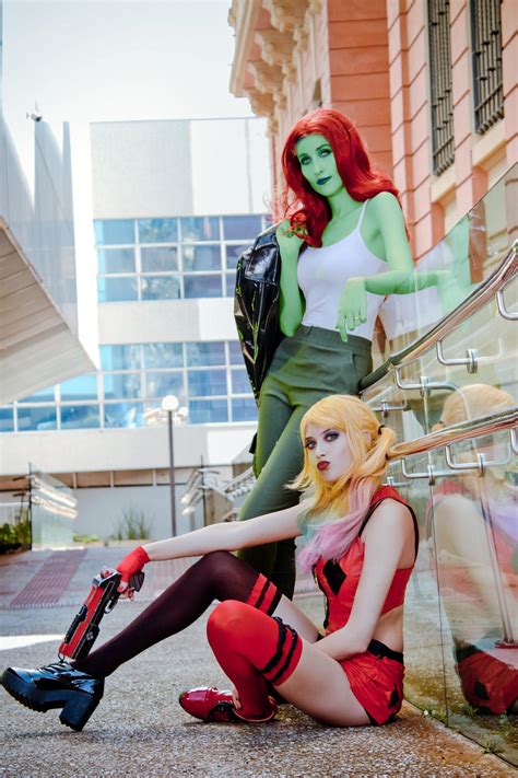 Harley Quinn X Poison Ivy Cosplay Ii Harlivy By Rizzyun On Deviantart