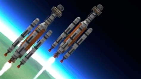 2 Rockets 2 Launches 2 Mun Landings At The Same Time Ksp Youtube