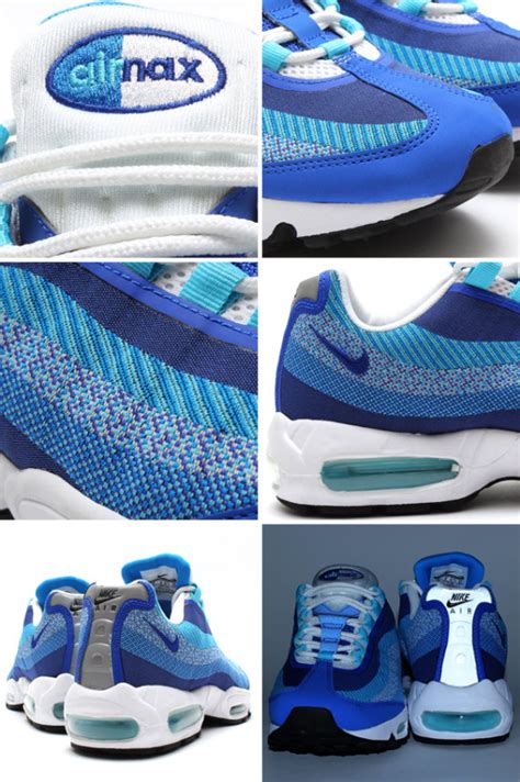 Nike Air Max 95 Jacquard Photo Blue And University Red Sneakerfiles