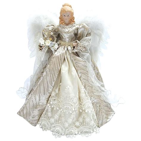 Santas Workshop 16 Silver Elegance Angel Figurine Angel Christmas