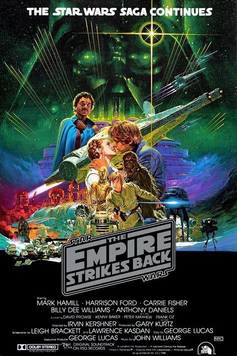 Star Wars Poster Empire Strike Star Wars