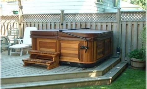 Arctic Spas Hot Tub On Deck With Lifter Arctic Spas