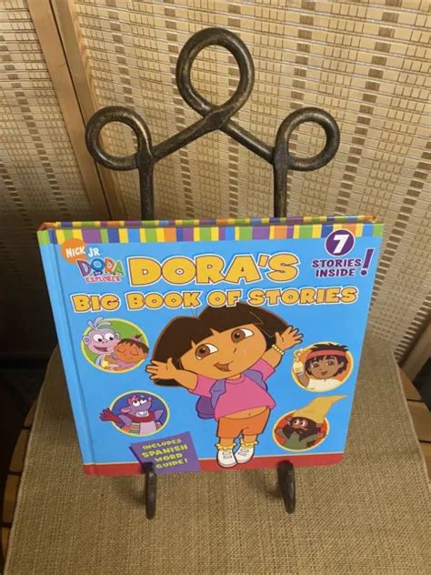 Doras Big Book Of Stories Dora The Explorer Hardcover Very Good