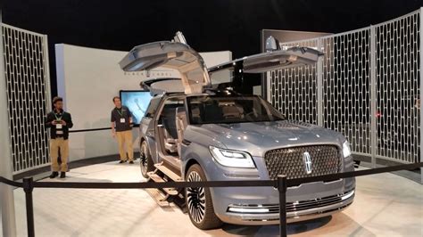 Hands On Exclusive Lincoln Navigator Concept Youtube