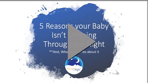 5 Reasons You Baby Isnt Sleeping Through The Night And What You Can Do